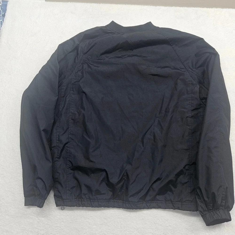 Sport-Tek FAMU Florida A&M Rattlers Windbreaker V-Neck Pullover Black Sz Medium